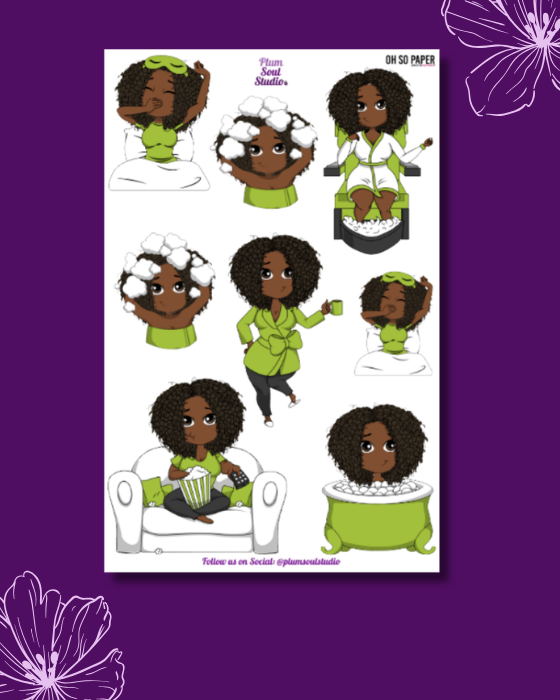 Oh So Paper All About Me Sticker Sheet