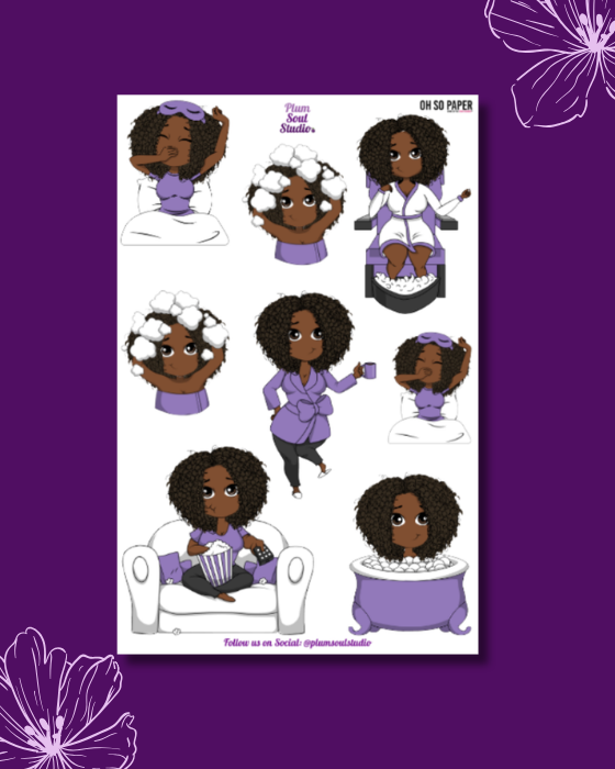 Oh So Paper All About Me Sticker Sheet