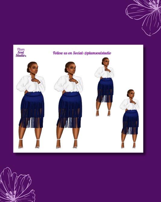 Myra Mini Sticker Sheet