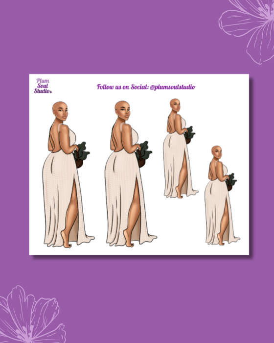 Down on the Farm Sundress Sticker Sheet Mini