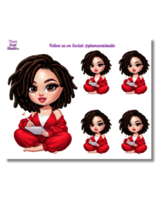 Jojo Journaling Sticker Sheet Mini