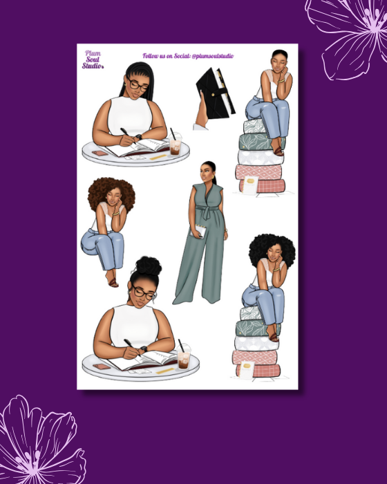 Planner Time Sticker Sheet