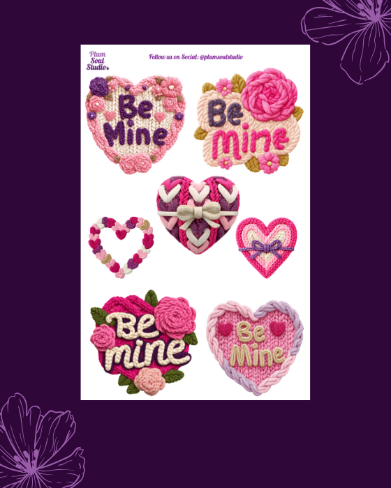 Crochet Love Sticker Sheet