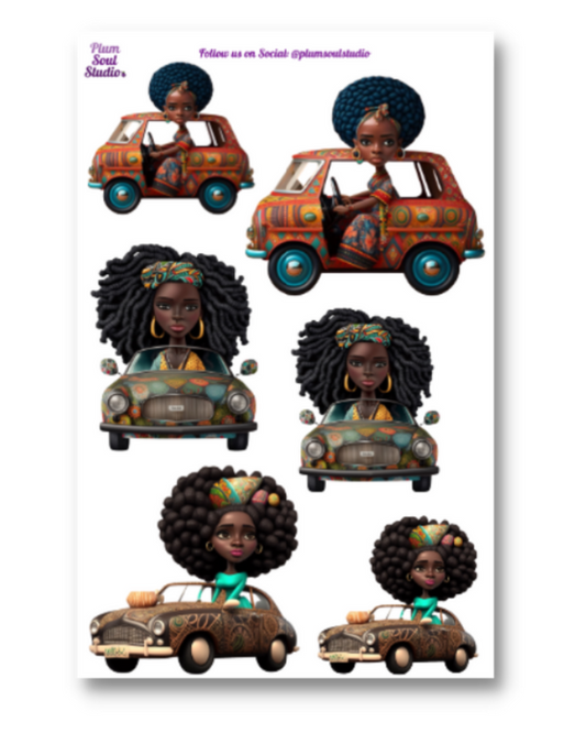 Driving Forces Sticker Sheet