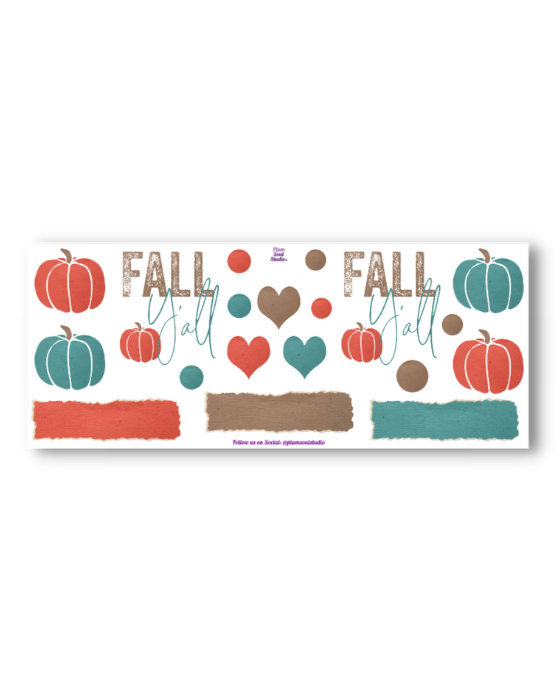 Fall Y'all Sticker Sheet
