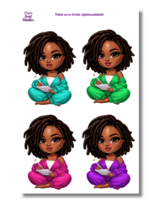 Jojo Journaling Assorted One Sticker Sheet