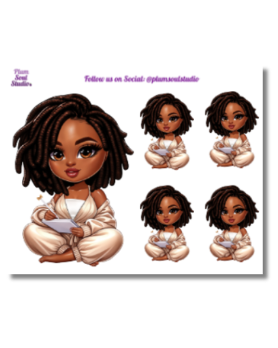 Jojo Journaling Sticker Sheet Mini