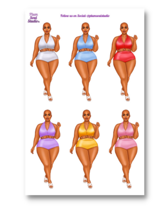 Lanelle Bathing Suit Plus Bald