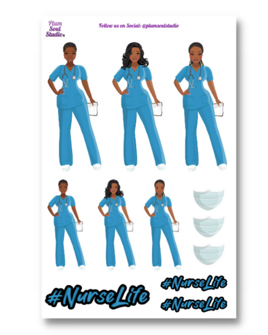 On Duty Sticker Sheet