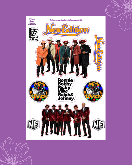 New Edition Sticker Sheet