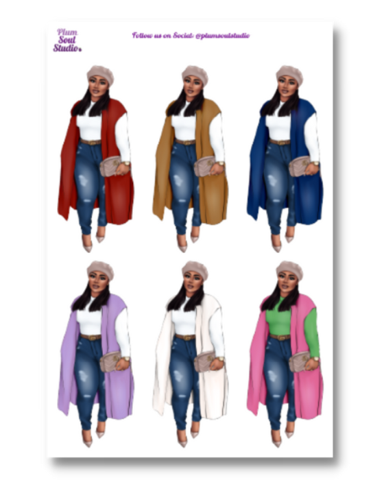 Meesha Duster Sticker Sheet