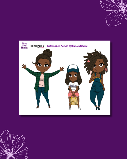 Oh So Paper Adventure Mini Sticker Sheet