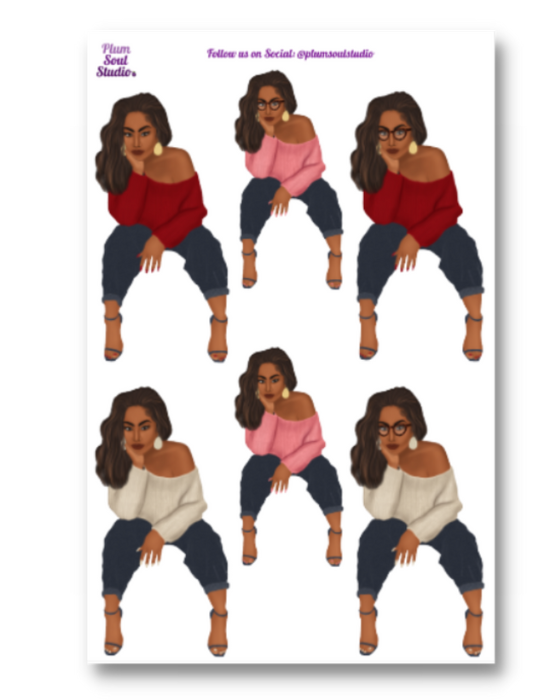 Thinking of a Master Plan Sticker Sheet