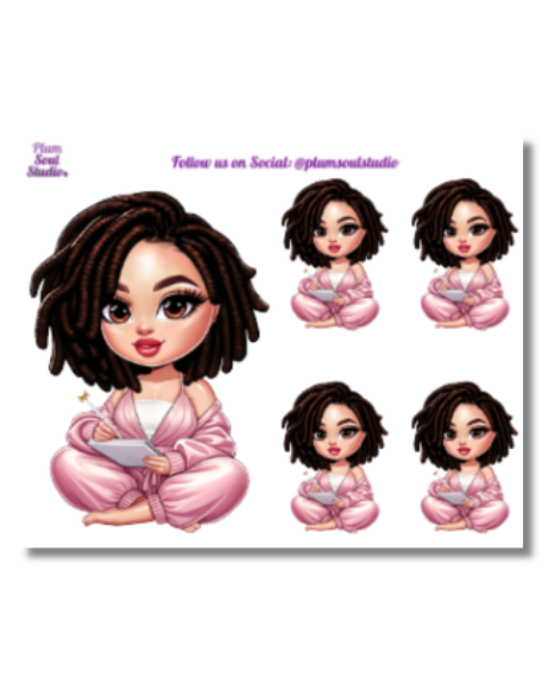 Jojo Journaling Sticker Sheet Mini