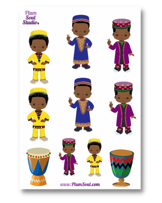 Khalil Sticker Sheet