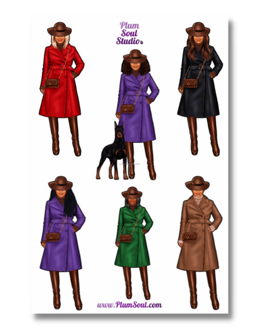 Claudette Sticker Sheet