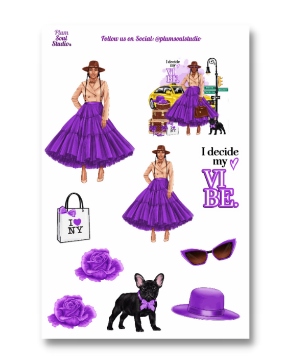 Alyssa I Love New York Sticker Sheet