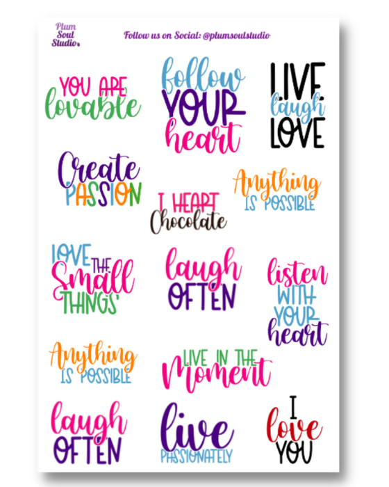 Colorful Thoughts