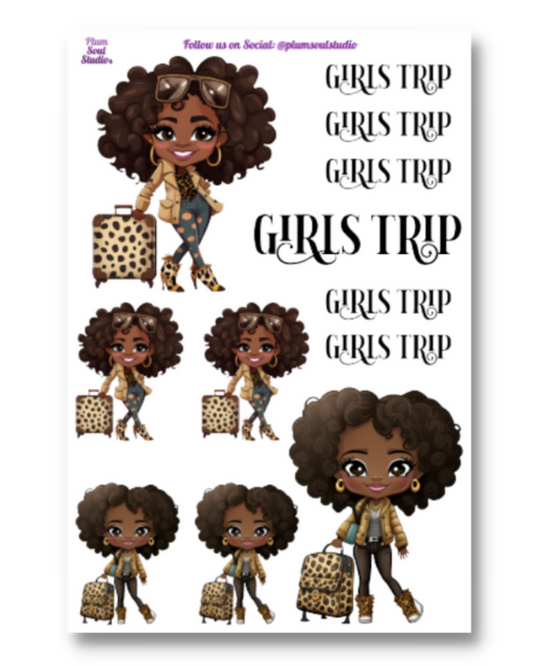 Girls Trip Sticker Sheet