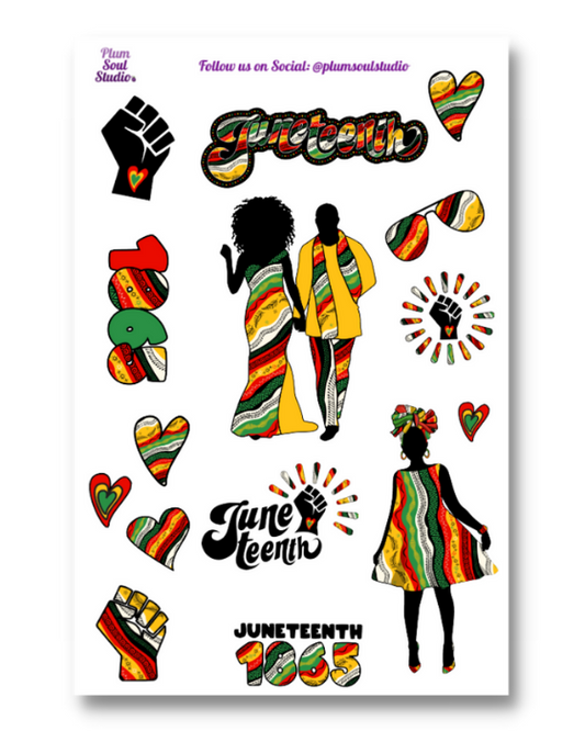 Juneteenth Sticker Sheet