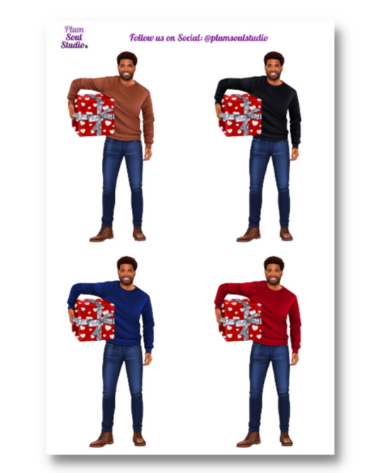 Lorenz Christmas Sticker Sheet