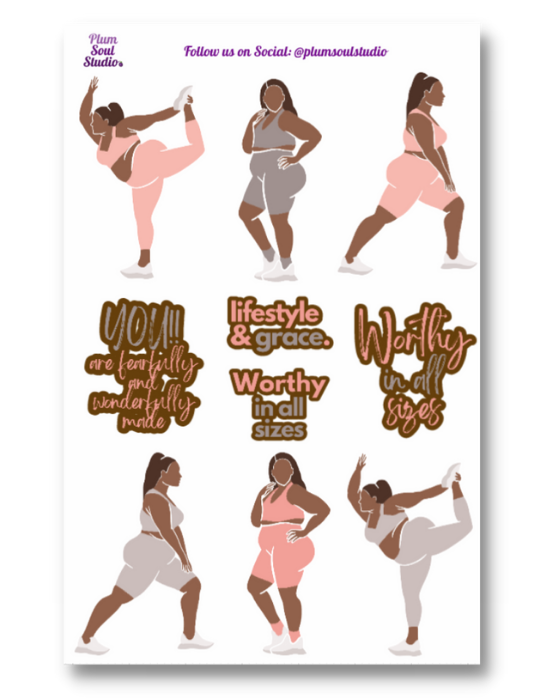 Marsha Worthy Sticker Sheet