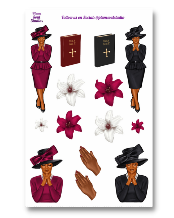 Prayer Sticker Sheet