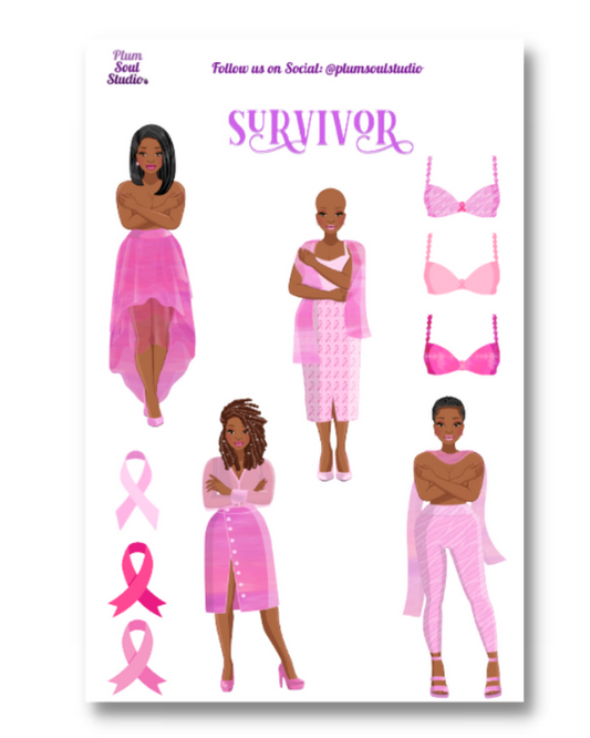 Survivor Demi Sticker Sheet