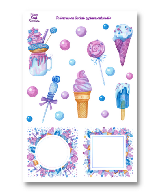 Sweet Treats Sticker Sheet